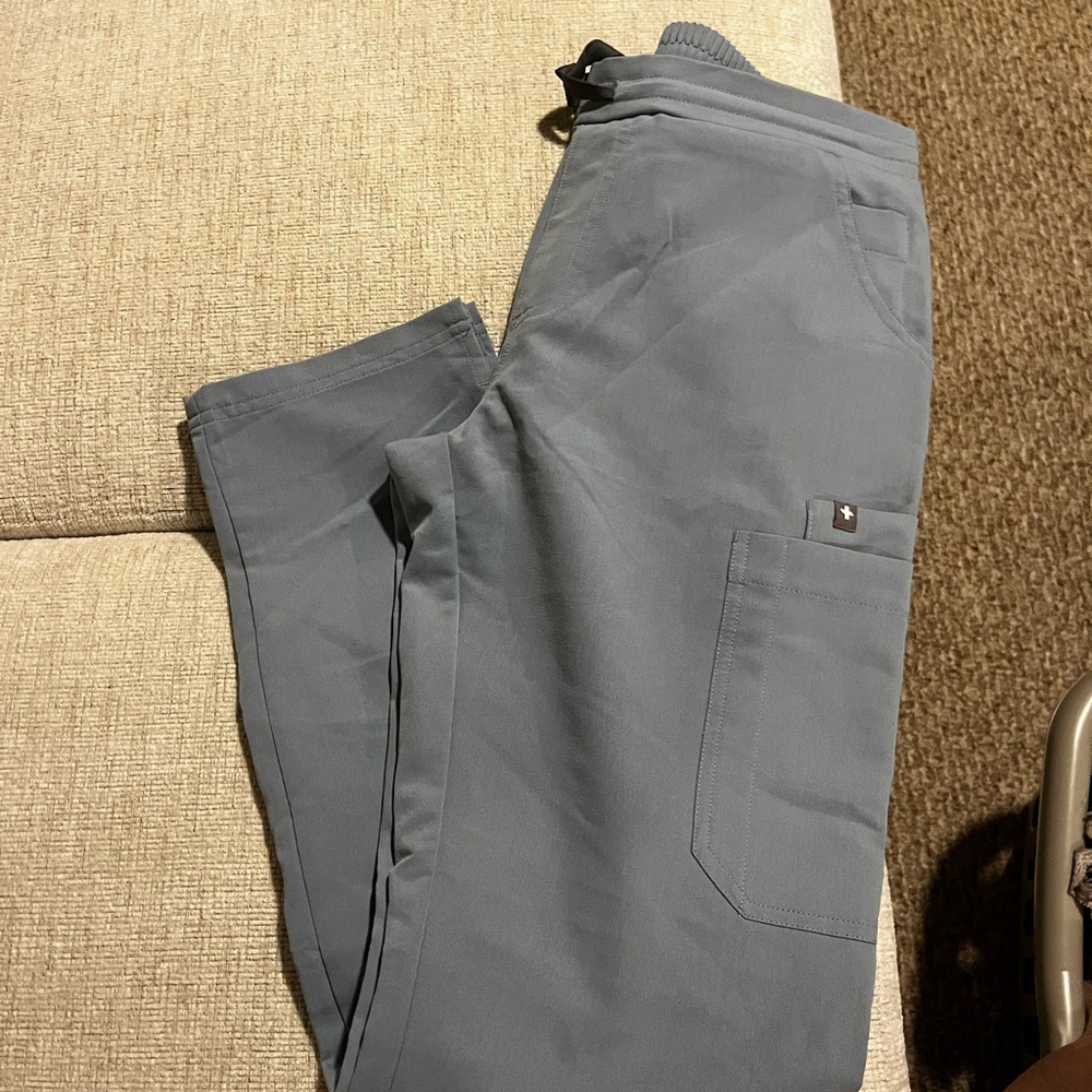 Figs Blue/Gray Scrub Pants